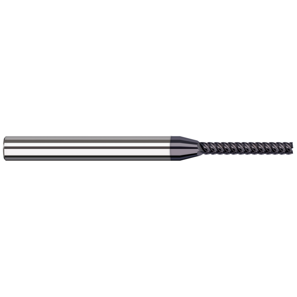 Harvey Tool End Mill for Exotic Alloys - Square, 0.0310" (1/32), Length of Cut: 7/32" 881331-C6